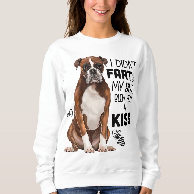 Boxer hund Funny för Hund, Hund, Pappa, Hund älska T Shirt (Framsida)