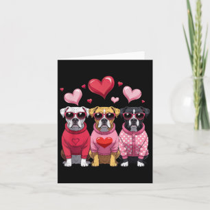 Boxer Hund Heart Pet Hund Animal Kärlek Kort