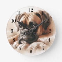 Boxer Hund i en serendos