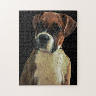 BOXER HUND jigszonspussel Pussel