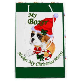 Boxer Hund jul Merry