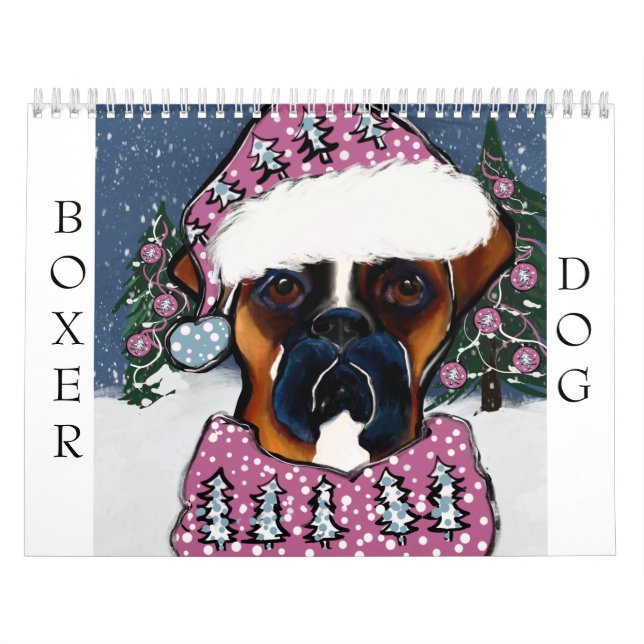 Boxer Hund Kalender (Omslag)