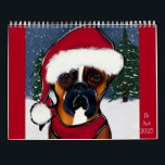 Boxer Hund Kalender<br><div class="desc">Den här samlingen för målning av Boxer Hund skulle ge perfekten till valfritt tillfälle.</div>