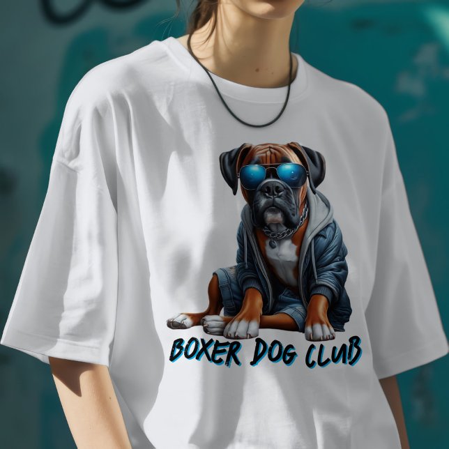 Boxer Hund Klubb T Shirt (Skapare uppladdad)