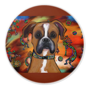 Boxer Hund Knopp