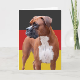 Boxer hund kort