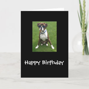 Boxer Hund Kort