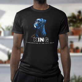 Boxer Hund Kung Knuffelmästare T Shirt