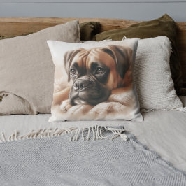 Boxer Hund: Master of Chill & Expert Snuggler Kudde
