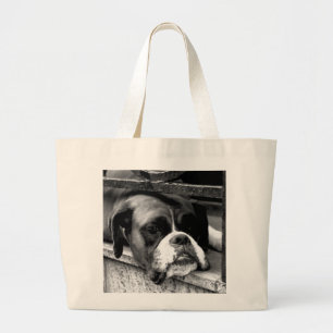 Boxer Hund på Windows-stavningskontroll Jumbo Tygkasse