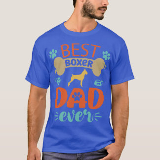 Boxer Hund Pappa T Shirt