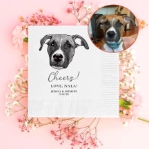 Boxer Hund Personlig Cheers Napkins