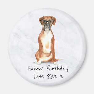 Boxer Hund Personlig Magnet