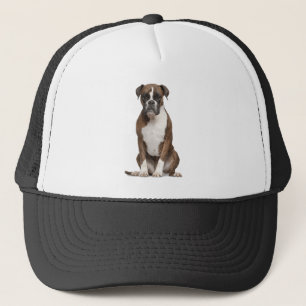 Boxer Hund Pet Animal Anpassningsbar Truckerkeps
