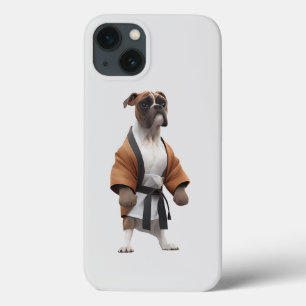 Boxer Hund Play Karate, Karate Champion Boxer Hund