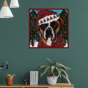 Boxer Hund Poster