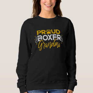 Boxer Hund Proud Grandma Granddog Boxer Breed T Shirt