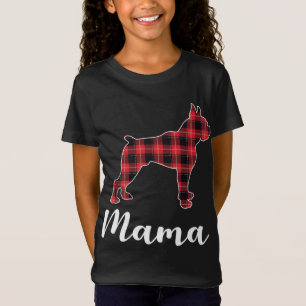 Boxer Hund Puppy Red sa roligt jul T Shirt
