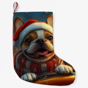 Boxer Hund Roller Underlägg jul Liten Julstrumpa
