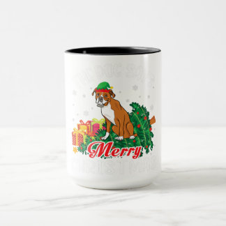Boxer Hund Says God jul Hund älskare Gift Mugg