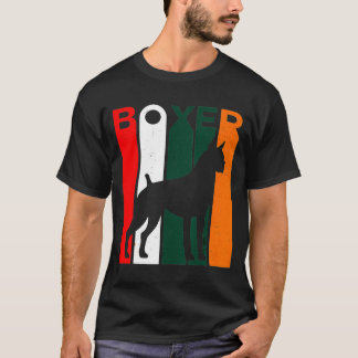 Boxer Hund Silhouette Hund Hundägare T Shirt