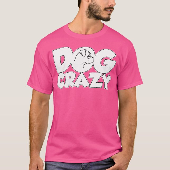 Boxer Hund T Shirt (Framsida)