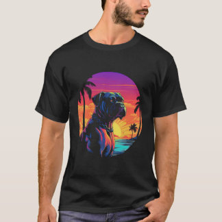 Boxer Hund Vintage Stil T Shirt