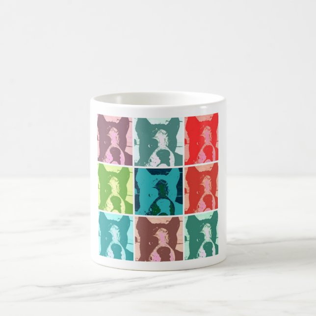 Boxer Hundar Kaffemugg (Center)
