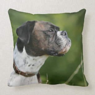 Boxer Hundprofil Kudde