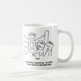 Boxer i Boxing Ring. Funny Boxing Match Kaffemugg