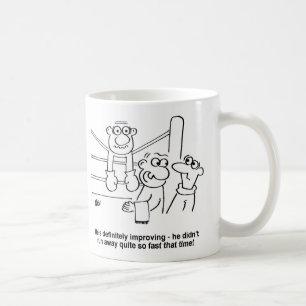 Boxer i Boxing Ring. Funny Boxing Match Kaffemugg