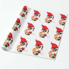 Boxer i jultomten presentpapper
