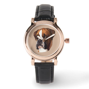 Boxer i Porträtt Armbandsur