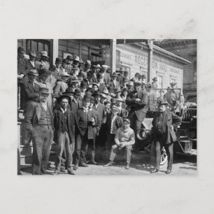 Boxer Jack Johnson and Tränares, tidigt 1900-talet Vykort