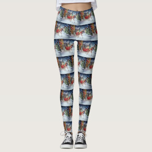 Boxer jul - festsäsong leggings