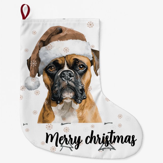 Boxer jul stor julstrumpa (Framsidan)