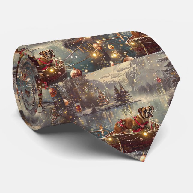 Boxer Julfestliga resa Slips (Rullad)