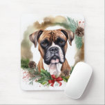 Boxer-julfransens andedräkt Festive Valp Musmatta<br><div class="desc">Tittar du perfekten julklapp till din hårig vän? Vår Hund julklapp är precis vad du behöver! Med ett vackert jultema är det idealisk present till ditt älskade husdjur. Oavsett om du är hund, hund, eller bara ett hund älskare, kommer den här presenten säkert att ge valpen glädje och upphetsning under...</div>
