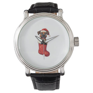 Boxer-julklapp, hund armbandsur
