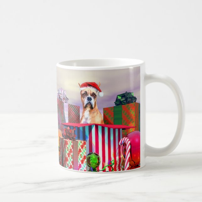 Boxer-julöverraskning Kaffemugg (Höger)