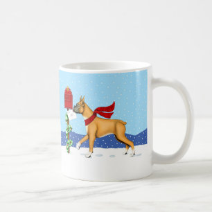 Boxer-julpost Kaffemugg