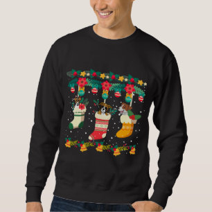 Boxer-julsockel X-Mas Ljus Perfekt Gift Lång Ärmad Tröja
