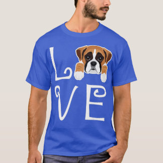 Boxer Kärlek Hundägare Boxer Puppy T Shirt