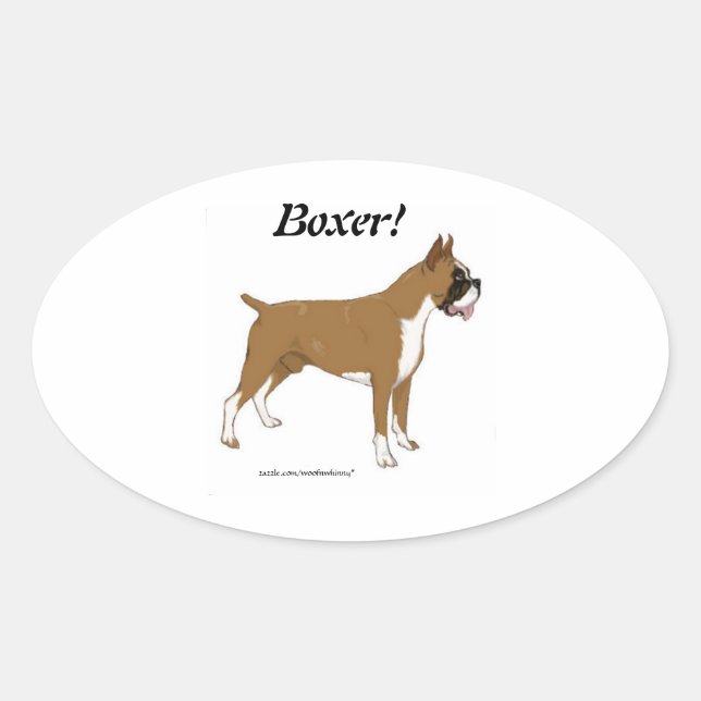 Boxer! Klistermärke (Framsida)