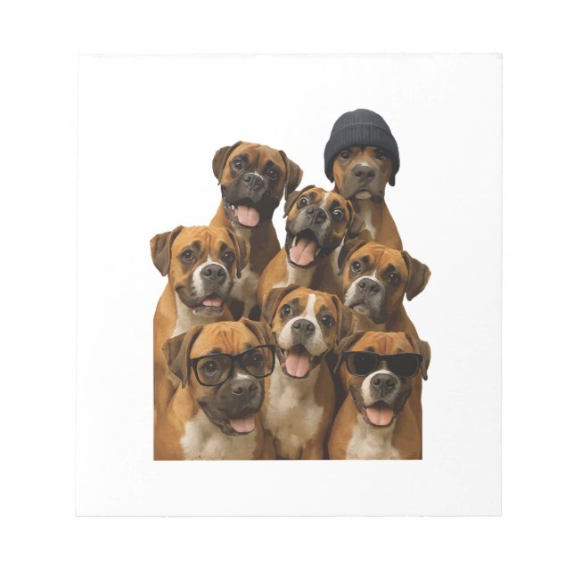 Boxer Kopia Anteckningsblock (Framsida)