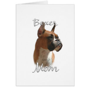 Boxer Mamma 2 Hälsningskort