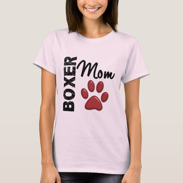 Boxer Mamma 2 T Shirt (Framsida)
