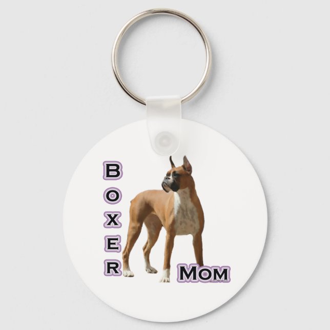 Boxer Mamma 4 - Nyckelkedja Nyckelring (Framsida)