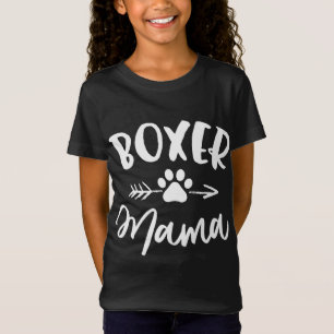 Boxer Mamma Boxer Älskare Owner Gift Boxer Hund Ma T Shirt