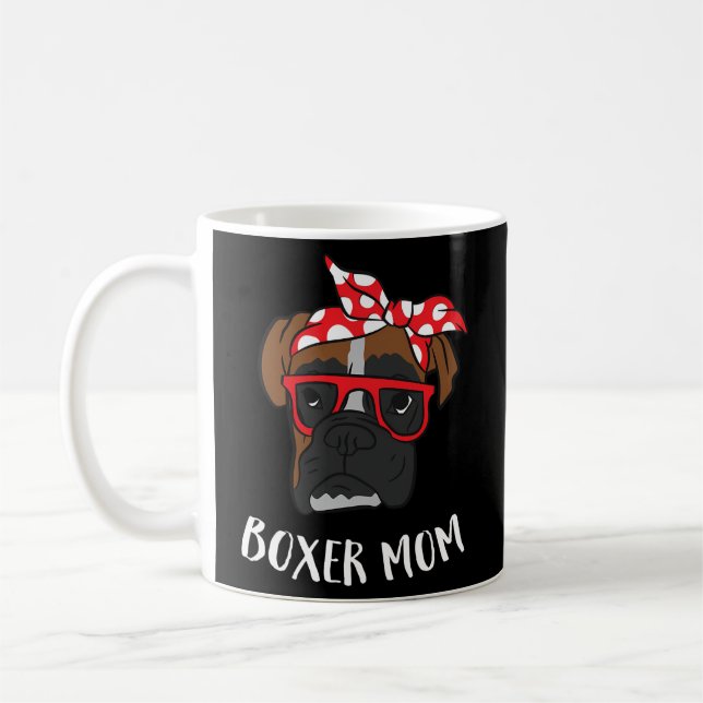Boxer Mamma Boxer Mamma för Boxer Mamma Kaffemugg (Vänster)